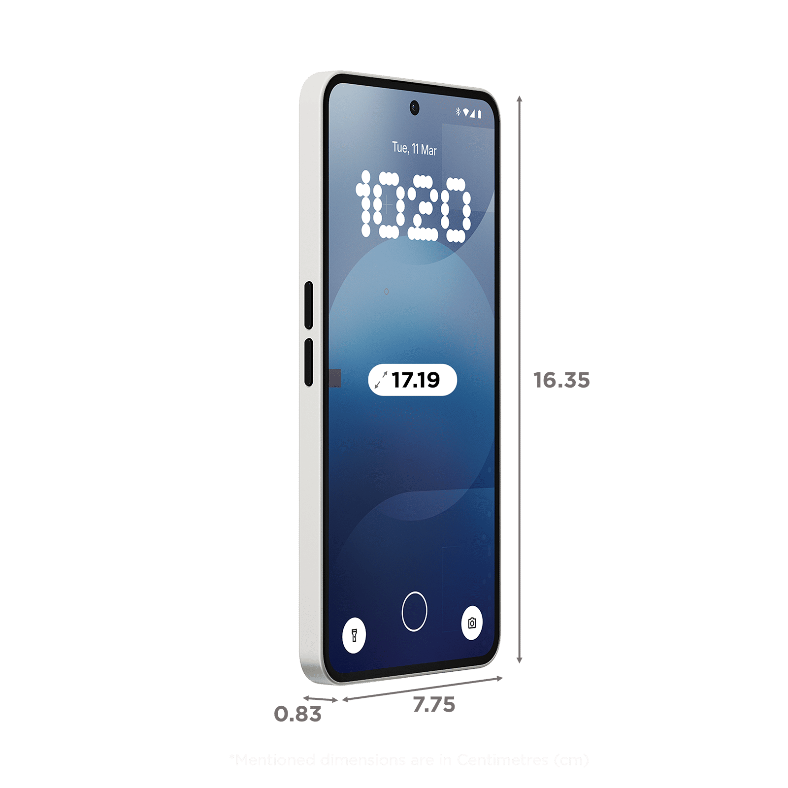 Buy Nothing Phone 3a 5G (8GB RAM, 128GB, White) Online - Croma